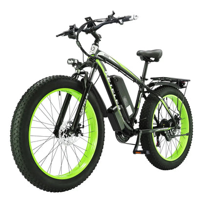 KETELES k800 dual motor electric bike 2000W adult electric mountain bike, 17.5AH/23AH battery, 21 speeds, hydraulic brakes, 26''